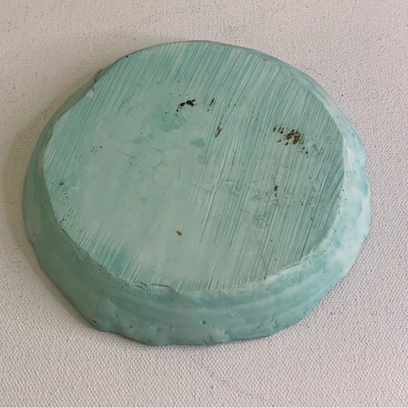 Miniature Tea Set Angels Tea Cups Plates Moon Stars Resin VTG 1995 Young's Inc - Picture 8 of 16